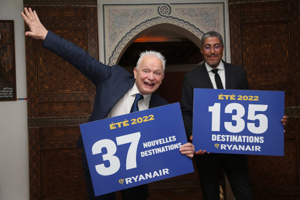 Tourisme / Aérien : partenariat record avec Ryanair pour la saison Été 22
