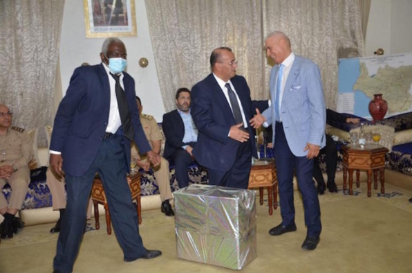 Agadir  Aéroport AL Massira   Hommage mérité et unanime pour  Mohamed Bahaj, ex directeur, nommé à Tanger.