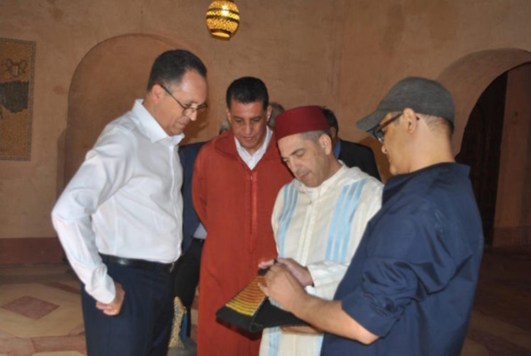 Medina d'Agadir . Viisite de M.Le Wali Medina d'Agadir . Viisite de M.Le Wali