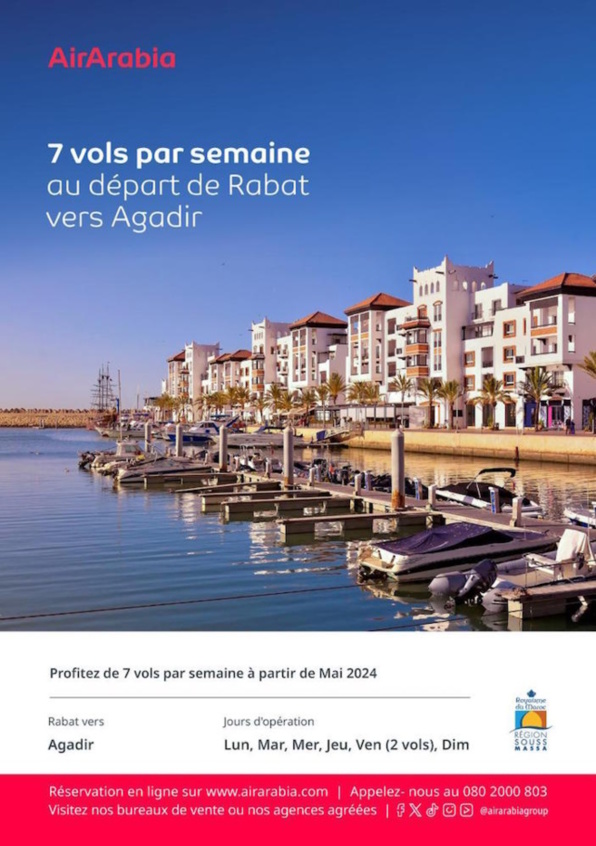 Rabat vers Agadir Rabat vers Agadir