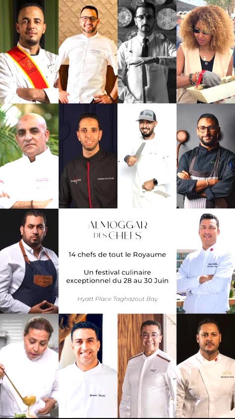 Le festival culinaire Almoggar des Chefs du Hyatt Place Taghazout Bay revient pour sa deuxième édition Le festival culinaire Almoggar des Chefs du Hyatt Place Taghazout Bay revient pour sa deuxième édition