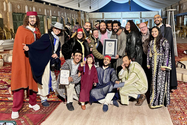 Marrakech dans le Guinness World Records de la narration en continu Marrakech dans le Guinness World Records de la narration en continu