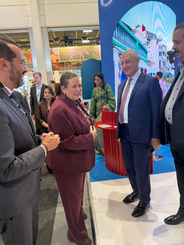 Berlin  Salon International du tourisme  ITB      Le CRT Agadir Souss Massa se distingue avec la réussite d’un diner marocain promotionnel de premier ordre. Berlin  Salon International du tourisme  ITB      Le CRT Agadir Souss Massa se distingue avec la réussite d’un diner marocain promotionnel de premier ordre.
