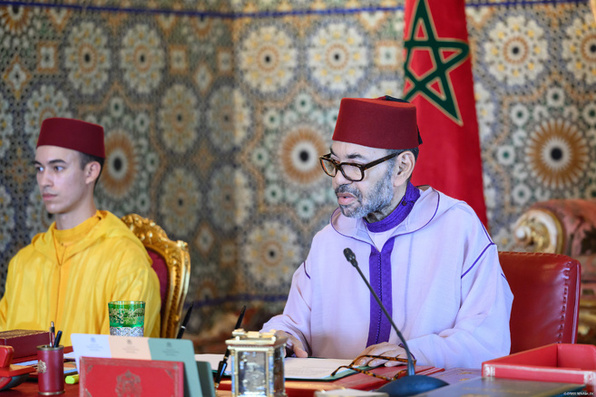 SM le Roi préside un Conseil des ministres