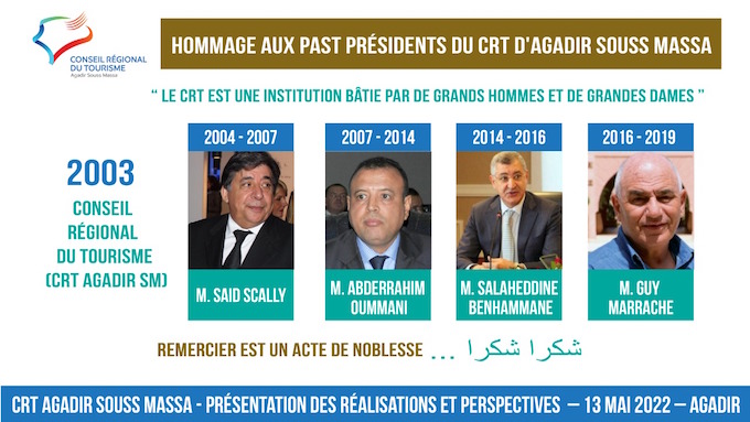 Agadir Tourisme / CRT  Grand Oral Réussi du président Rachid Dahmaz.  Et Un départ imminent annoncé après trois années à la tête du CRT de la région Agadir Souss Massa. Agadir Tourisme / CRT  Grand Oral Réussi du président Rachid Dahmaz.  Et Un départ imminent annoncé après trois années à la tête du CRT de la région Agadir Souss Massa.