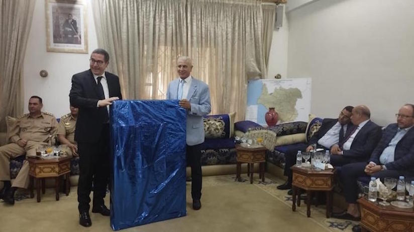 Agadir  Aéroport AL Massira   Hommage mérité et unanime pour  Mohamed Bahaj, ex directeur, nommé à Tanger.