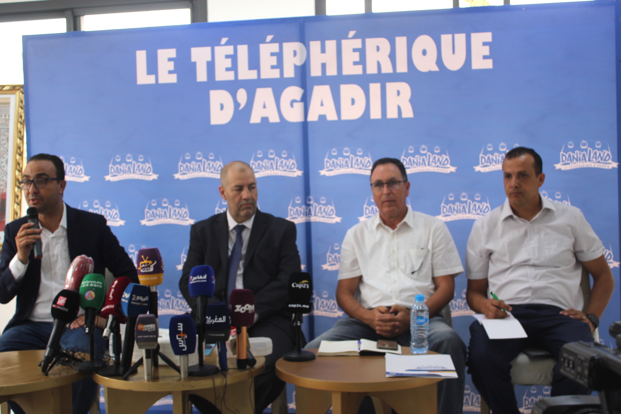 Agadir / Animation et Loisirs Touristiques :  Mise en service du téléphérique. Une grande première au Maroc.