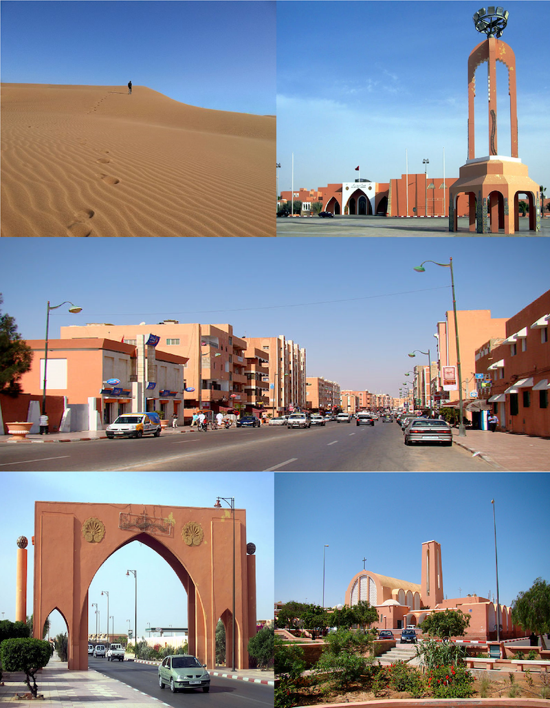 La ville de Laâyoune La ville de Laâyoune
