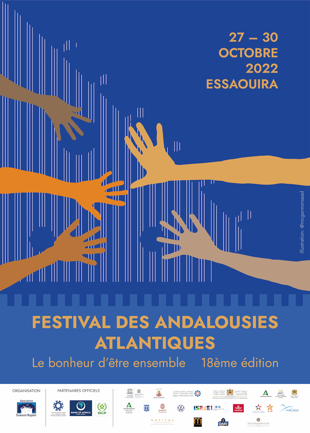 170 Artistes et 14 concerts d’exception pour fêter le retour des Andalousies Atlantiques à Essaouira (27-29 octobre 2022)