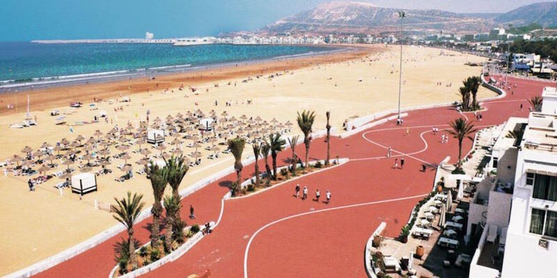 Agadir : le réaménagement de la corniche accuse du retard