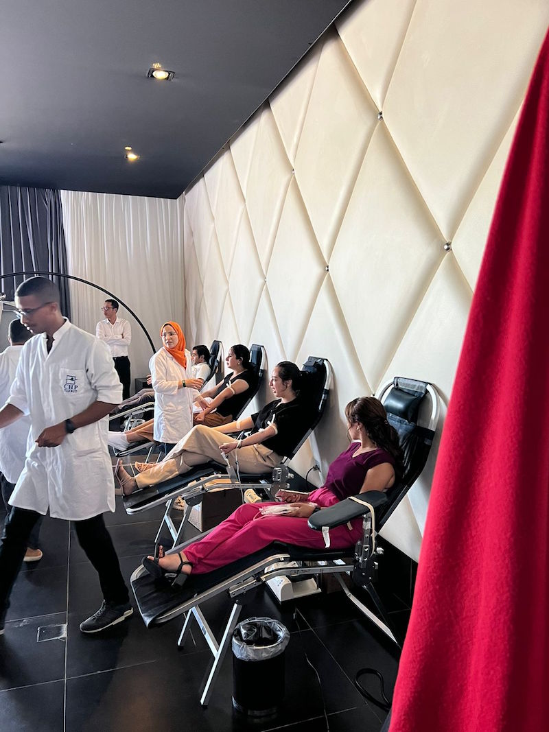 Campagne de dons de sang des hôteliers d'Agadir lancée Campagne de dons de sang des hôteliers d'Agadir lancée