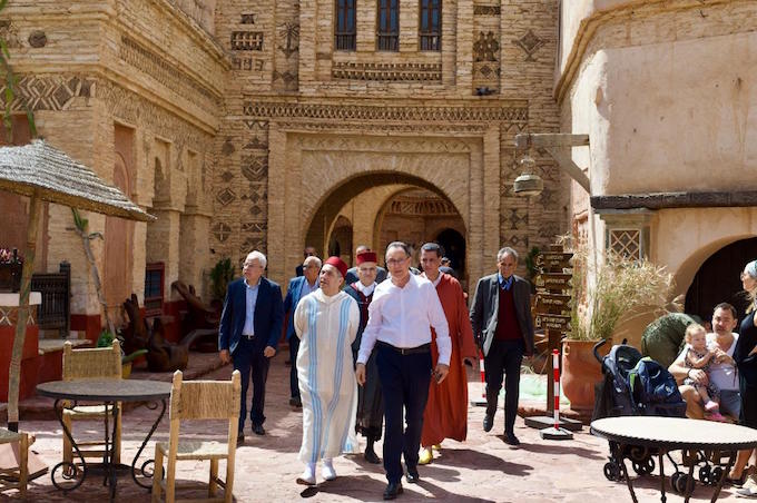 Medina d'Agadir . Viisite de M.Le Wali Medina d'Agadir . Viisite de M.Le Wali