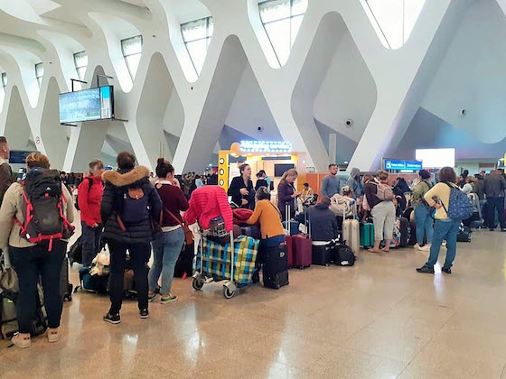 Marrakech tourisme :Avec environ 174 vols en moyenne par jour, l’aéroport de Marrakech bat tous les records en ce début de vacances de Pâques Marrakech tourisme :Avec environ 174 vols en moyenne par jour, l’aéroport de Marrakech bat tous les records en ce début de vacances de Pâques