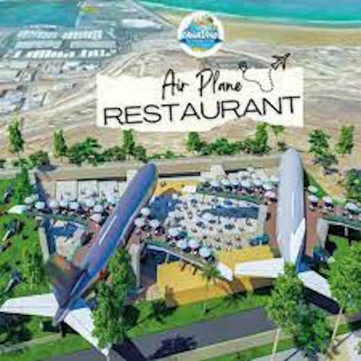 Agadir Aquaparc Danialand / Deux avions restaurant. Grande première au Maroc.