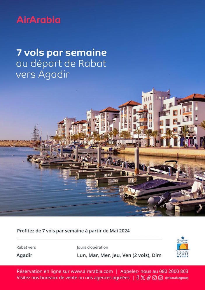 Rabat vers Agadir Rabat vers Agadir