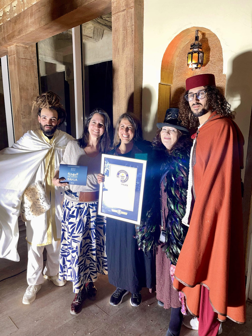 Marrakech dans le Guinness World Records de la narration en continu Marrakech dans le Guinness World Records de la narration en continu