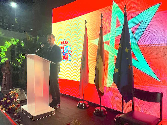 Agadir / Célébration de la Fête Nationale Espagnole au Consulat Général