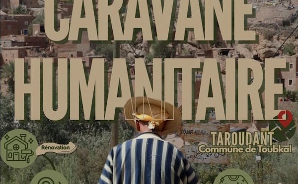 Caravane humanitaire à Douar Mzguimmat,Commune rural Toubkal,  Province de Taroudant, les 6 et 7 Juin 2026