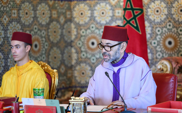 SM le Roi préside un Conseil des ministres