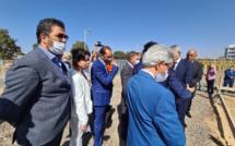 ANDZOA  / Visite du chantier de construction du Centre National de l’Arganier à Agadir ; et visite du périmètre de transplantation des Arganiers adultes à la commune de Tidssi à Taroudant. ANDZOA  / Visite du chantier de construction du Centre National de l’Arganier à Agadir ; et visite du périmètre de transplantation des Arganiers adultes à la commune de Tidssi à Taroudant.