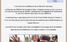 Fête de la Jeunesse Voeux du directeur de l'ORMVA Souss Massa Fête de la Jeunesse Voeux du directeur de l'ORMVA Souss Massa