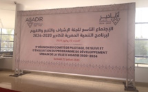 NEUVIEME RÉUNION DU COMITÉ DE PILOTAGE, DE SUIVI ET D'ÉVALUATION DU PROGRAMME DE DÉVELOPPEMENT URBAIN DE LA VILLE D'AGADIR 2020-2024 LE SAMEDI 22 JUILLET 2023