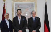 Agadir     Visite de l’Ambassadeur d’Allemagne Hamza Choufani décoré de La Croix Fédérale du Mérite Première Classe.   