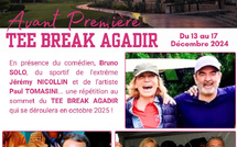 Agadir / Tee Break  Repérage  / SOS gazelles à l'honneur 100% en faveur des enfants. Agadir / Tee Break  Repérage  / SOS gazelles à l'honneur 100% en faveur des enfants.